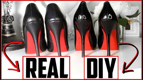 red bottom shoes real vs fake|authentic red bottoms for cheap.